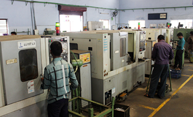CNC and VMC Jyoti 850 Machines in Machine shop Veesaa Foundry, Coimbatore